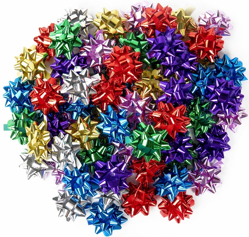 очаровательные мини-звезды для цветов и подарков ассорти разных цветов
